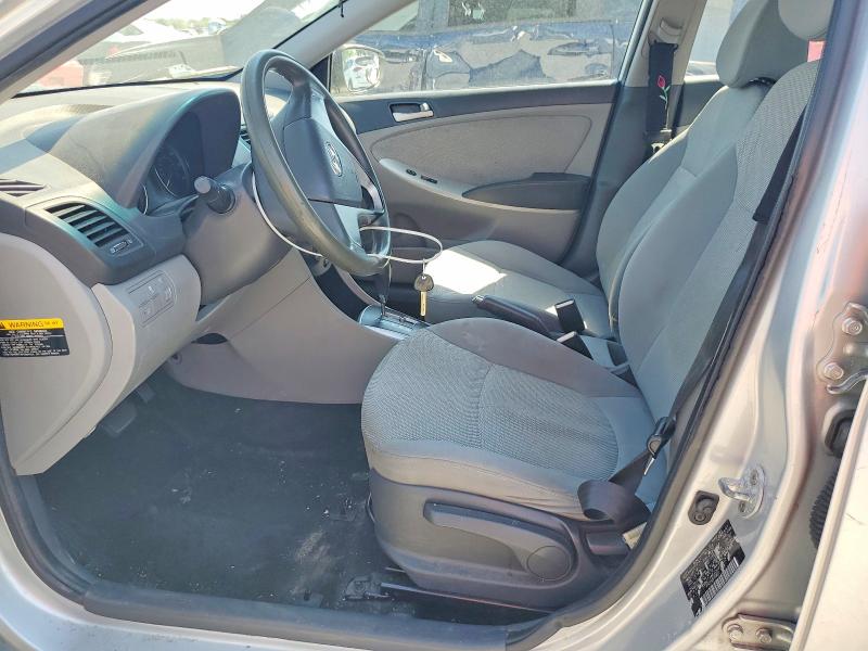 2013 Hyundai Accent VIN KMHCT4AE2DU394617 COPART salvage auction — FRONT END, FL - CERT OF TITLE SLVG REBUILDABLE, sold $600 on 2026-07-31 (photo 7)