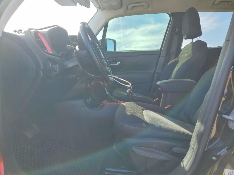 2017 Jeep Renegade VIN ZACCJBCB7HPF93252 COPART salvage auction — FRONT END, Tx - Salvage Vehicle Title, sold $100 on 2026-07-07 (photo 7)