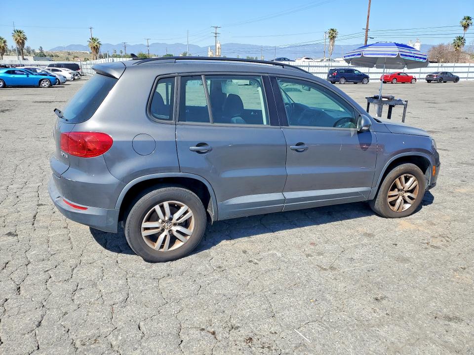 2015 Volkswagen Tiguan VIN WVGAV7AX9FW613035 COPART salvage auction — FRONT END, Wv - Dis/Dlr/Exp Only Clean Title, sold $1,550 on 2026-07-30 (photo 3)