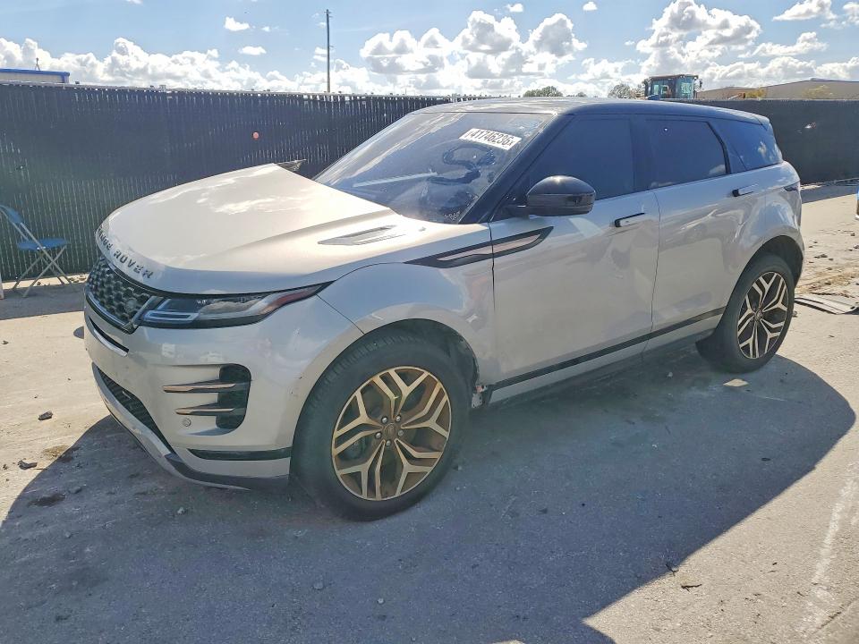 2022 Land rover Range rover evoque VIN SALZL2FX5NH173741 COPART salvage auction — SIDE, In - Certificate Of Title (P), sold $12,400 on 2026-07-30 (photo 1)