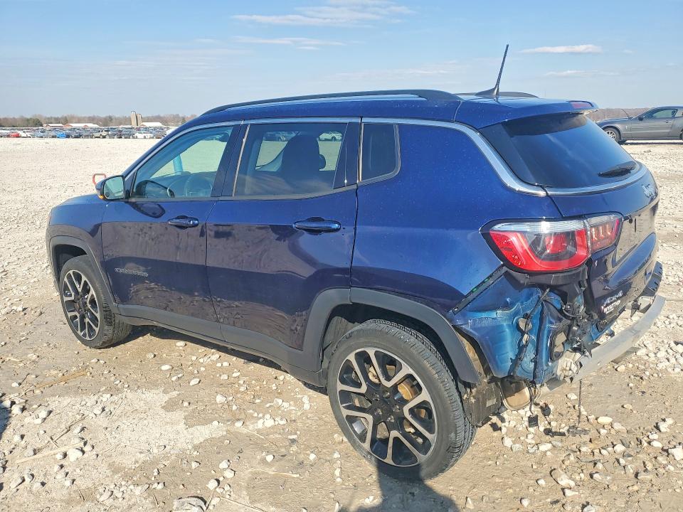 2017 Jeep Compass VIN 3C4NJDCB6HT628831 COPART salvage auction — REAR END, Mi - Certificate Of Title, sold $1,750 on 2026-07-02 (photo 2)