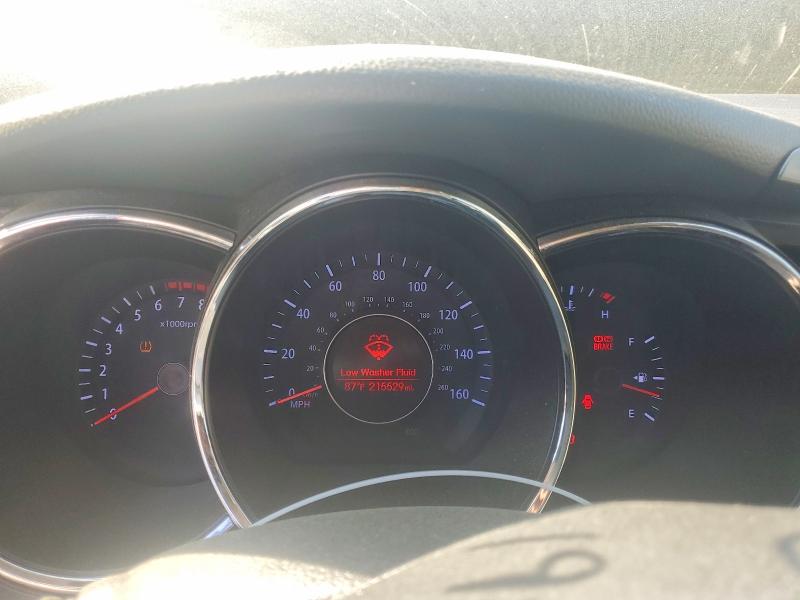 2013 Kia Optima VIN KNAGM4A73D5405247 COPART salvage auction — FRONT END, Tn - Salvage Certificate, sold $425 on 2026-07-30 (photo 9)