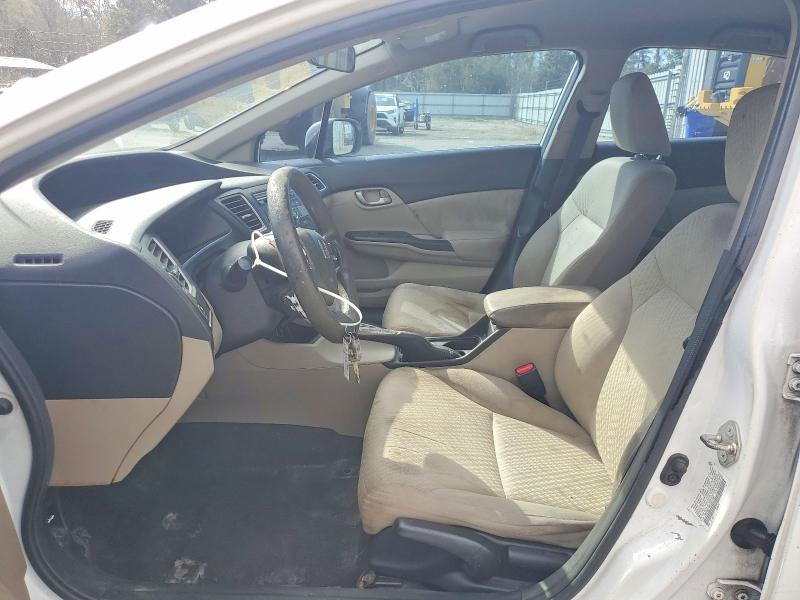 2015 Honda Civic VIN 19XFB2F50FE051596 COPART salvage auction — REAR END, Ga - Cert Of Title-Salvage, sold $1,300 on 2026-07-02 (photo 7)