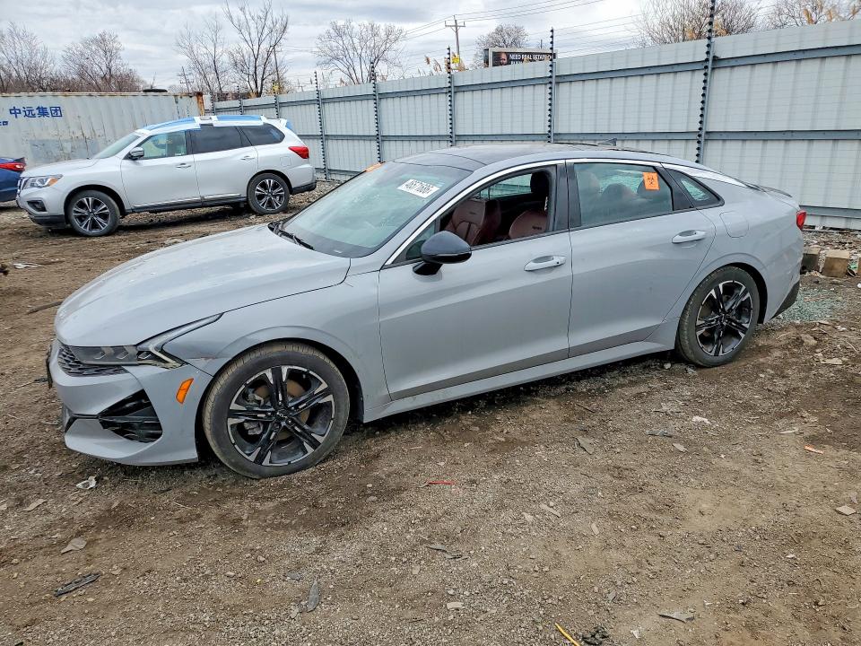 2022 Kia K5 VIN 5XXG64J20NG118317 COPART salvage auction — HAIL, IL - CERTIFICATE OF TITLE, sold $4,450 on 2026-07-22 (photo 1)