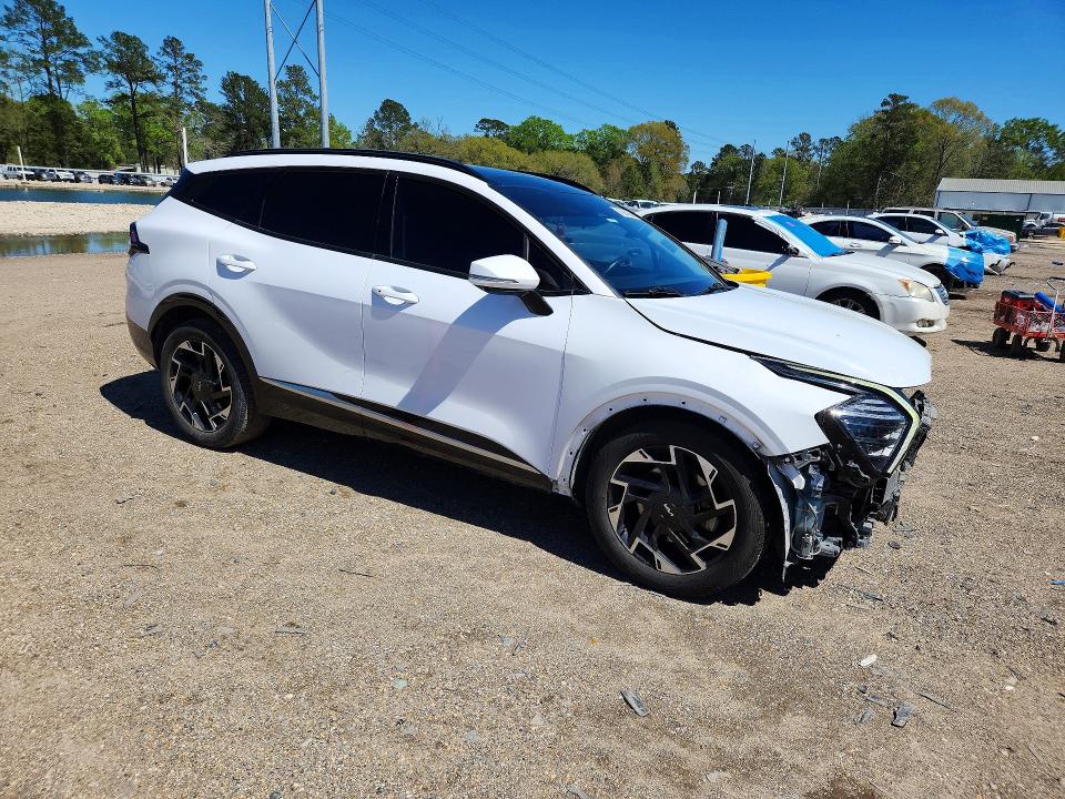 2023 Kia Sportage VIN 5XYK53AF9PG084824 COPART salvage auction — ALL OVER, Id - Salvage Certificate Of Title, sold $6,500 on 2026-07-31 (photo 4)