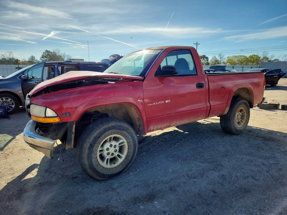 1999 Dodge Dakota VIN 1B7GG26X2XS264510 COPART salvage auction — FRONT END, Al - Cert Of Title-Salvage Title, sold $300 on 2026-07-09 (photo 1)