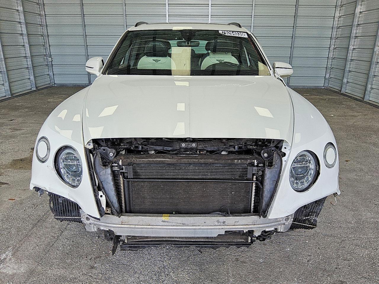 2017 Bentley Bentayga VIN SJAAC2ZV8HC015170 COPART salvage auction — Front End, FL - CERTIFICATE OF TITLE, sold $19,800 on 2026-07-09 (photo 5)