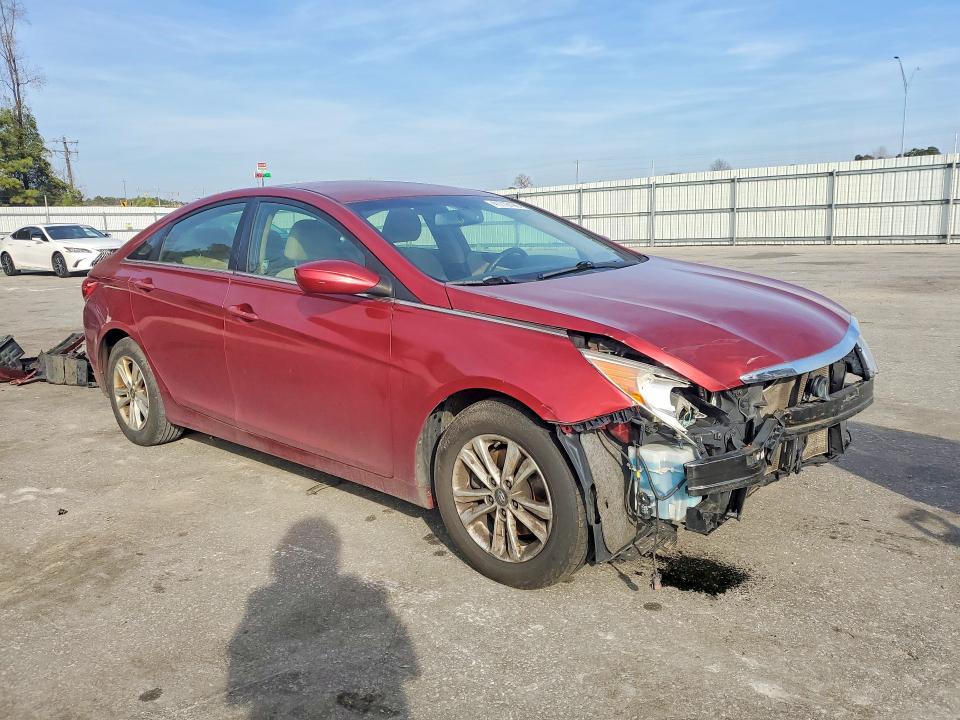 2013 Hyundai Sonata VIN 5NPEB4AC9DH701998 COPART salvage auction — FRONT END, Nc - Parts Only-Record Of Sale, sold $475 on 2026-07-02 (photo 4)