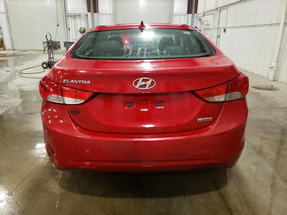 2013 Hyundai Elantra VIN KMHDH4AEXDU943115 COPART salvage auction — FRONT END, MN - PARTS VEHICLE BILL OF SALE, sold $275 on 2026-07-27 (photo 6)