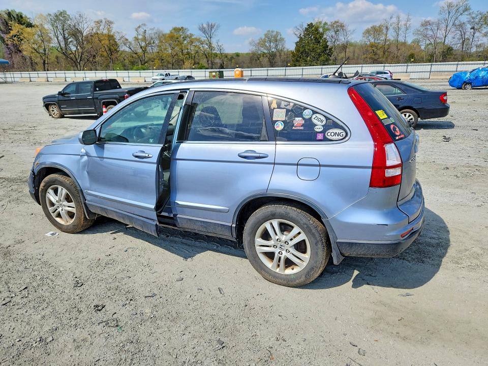 2010 Honda Cr-v VIN JHLRE4H72AC009898 COPART salvage auction — SIDE, Sc - Cert Of Title-Salvage, sold $2,000 on 2026-07-06 (photo 2)