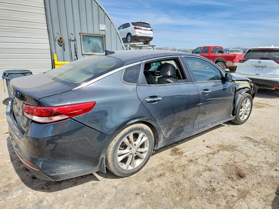 2016 Kia Optima VIN KNAGT4L33G5072985 COPART salvage auction — REAR END, Ks - Cert Of Title-Salvage, sold $875 on 2026-07-15 (photo 3)