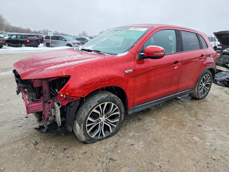 2019 Mitsubishi Outlander VIN JA4AP3AU3KU028769 COPART salvage auction — FRONT END, Ma - Cert Of Title-Salvage, sold $250 on 2026-07-22 (photo 1)