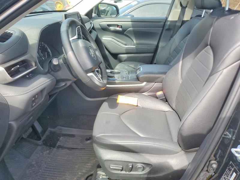 2024 Toyota Highlander VIN 5TDKDRBH0RS571731 COPART salvage auction — SIDE, Nj - Cert Of Title-Salvage, sold $13,600 on 2026-07-09 (photo 7)