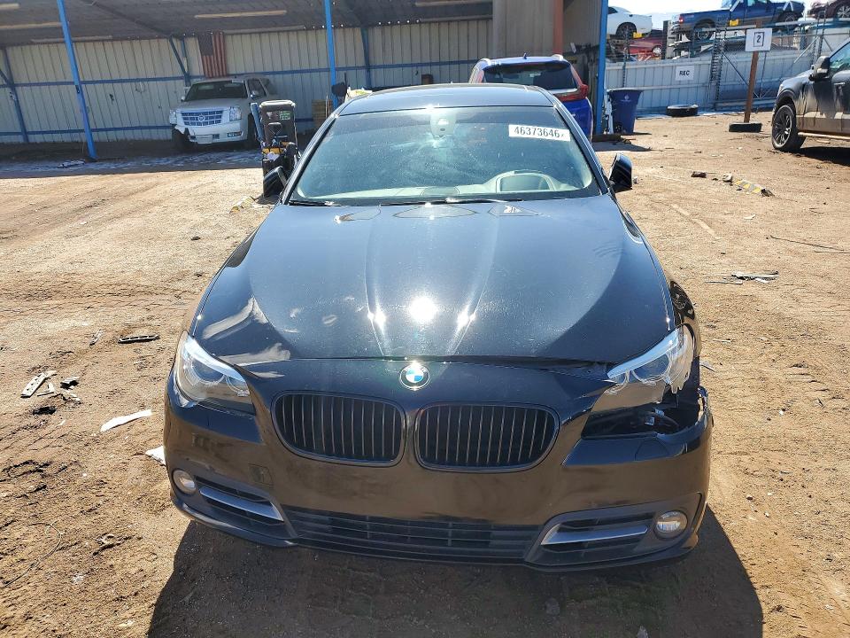 2015 BMW 5er VIN WBA5A7C51FD627677 COPART salvage auction — FRONT END, Co - Salvage Title, sold $3,000 on 2026-07-29 (photo 5)
