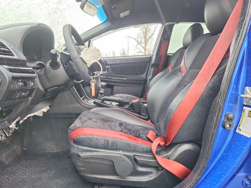 2021 Subaru Wrx VIN JF1VA2E64M9818771 COPART salvage auction — FRONT END, Or - Salvage Title Certificate, sold $8,800 on 2026-07-20 (photo 7)