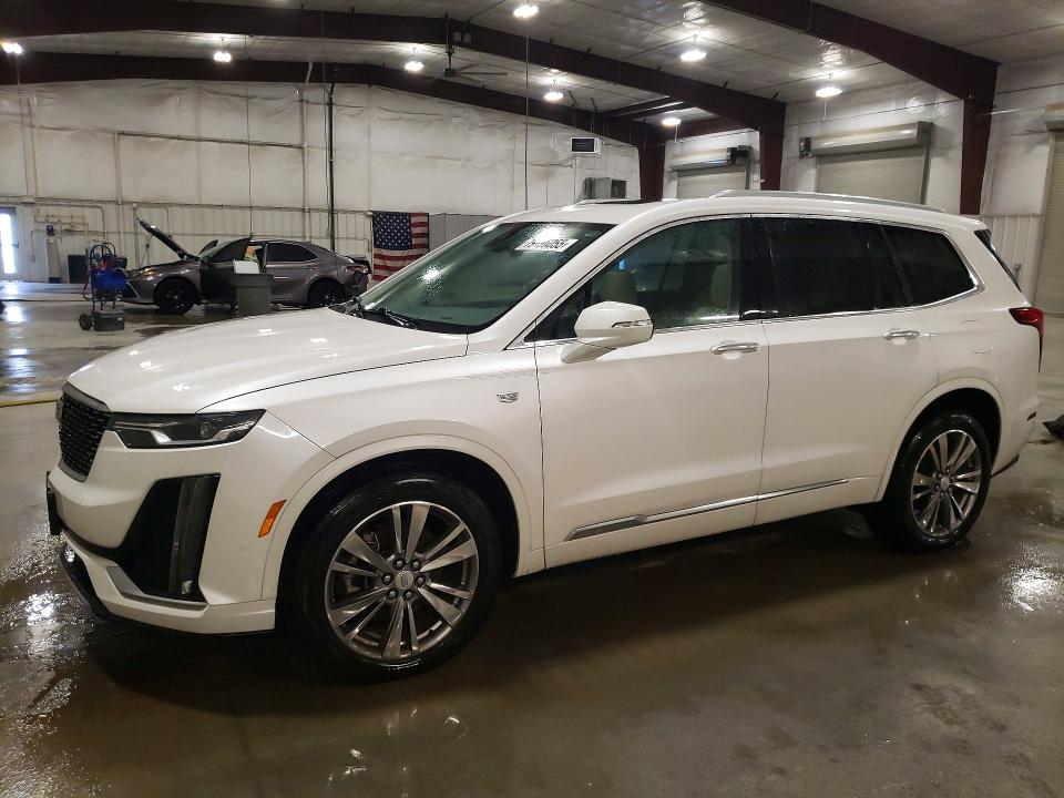 2021 Cadillac Xt6 VIN 1GYKPDRS7MZ190410 COPART salvage auction — REAR END, Mn - Cert Of Title-Salvage, sold $12,300 on 2026-07-20 (photo 1)
