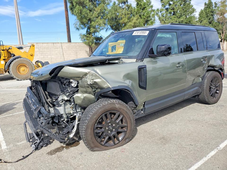 2023 Land rover Defender VIN SALEJ7EX7P2204383 COPART salvage auction — FRONT END, Salvage Title, sold $17,600 on 2026-07-23 (photo 1)
