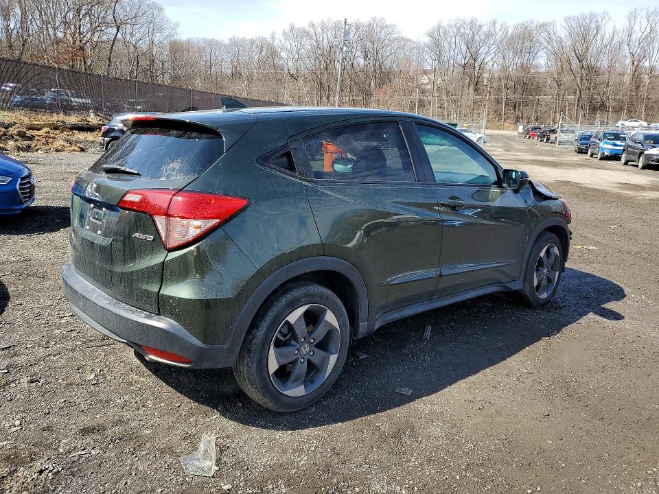 2018 Honda Hr-v VIN 3CZRU6H51JM704635 COPART salvage auction — FRONT END, Md - Cert Of Salvage > 75% Damage, sold $2,850 on 2026-07-02 (photo 3)