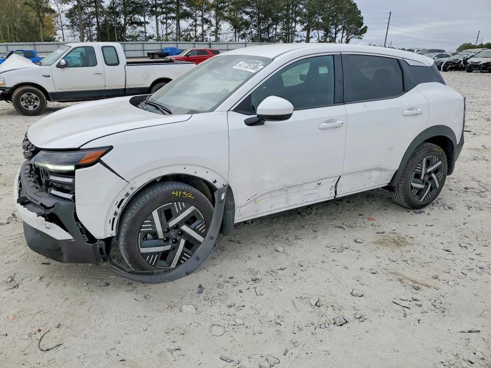 2025 Nissan Kicks VIN 3N8AP6CA5SL301543 COPART salvage auction — SIDE, Ga - Cert Of Title-Salvage, sold $8,600 on 2026-07-27 (photo 1)