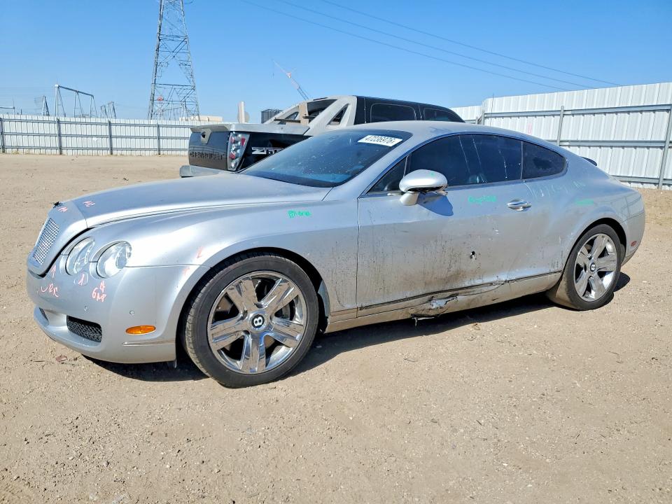 2007 Bentley Continental VIN SCBCR73W67C050411 COPART salvage auction — SIDE, Ca - Salvage Certificate, sold $7,000 on 2026-07-20 (photo 1)