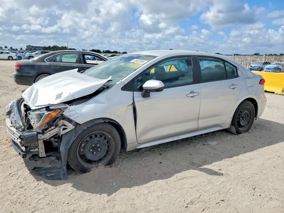 2022 Toyota Corolla VIN 5YFEPMAE4NP338632 COPART salvage auction — FRONT END, Fl - Certificate Of Destruction, sold $2,950 on 2026-07-13 (photo 1)