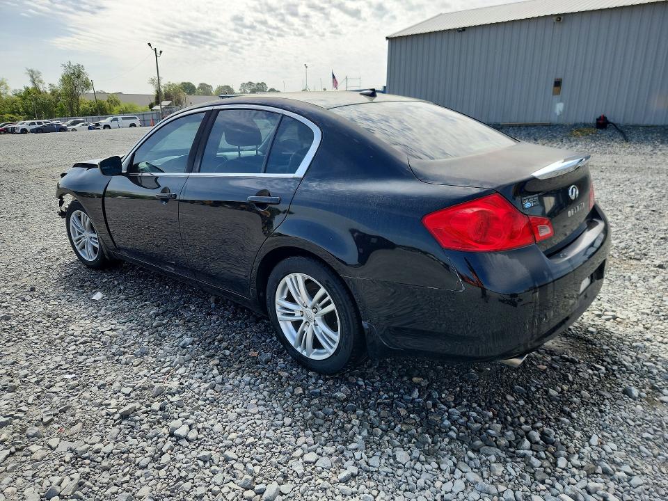 2012 Infiniti VIN JN1DV6AP6CM811531 COPART salvage auction — FRONT END, Ga - Cert Of Title-Salvage, sold $200 on 2026-07-07 (photo 2)