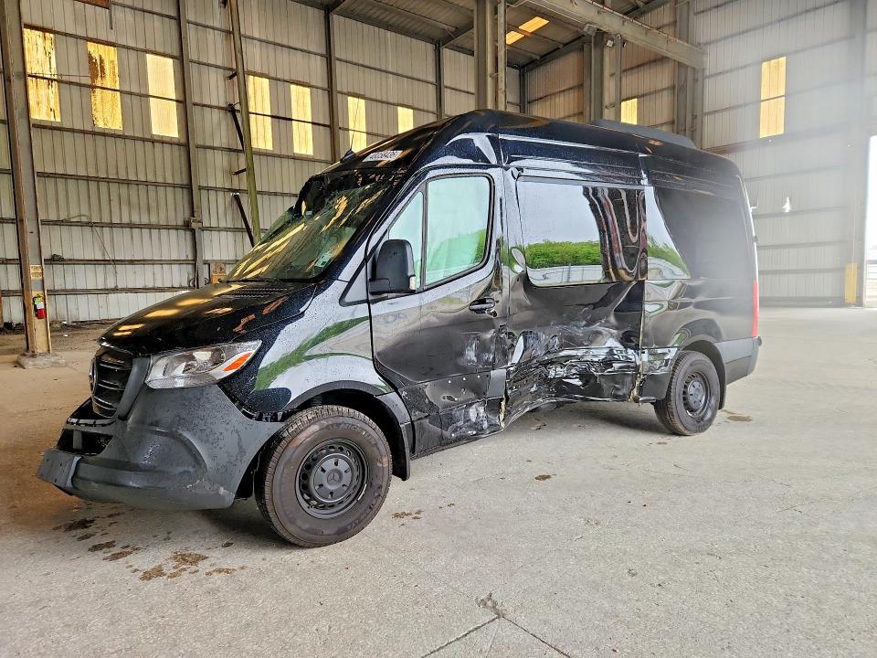 2025 Mercedes-benz Sprinter VIN W1Z4NFHY0SP791860 COPART salvage auction — ROLLOVER, Salvage Title, sold $175 on 2026-07-29 (photo 1)