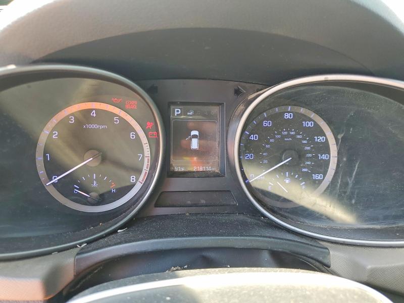 2017 Hyundai Santa fe VIN KM8SM4HF3HU171208 COPART salvage auction — FRONT END, Ca - Dis/Dlr/Exp Only Clean Title, sold $950 on 2026-07-24 (photo 9)