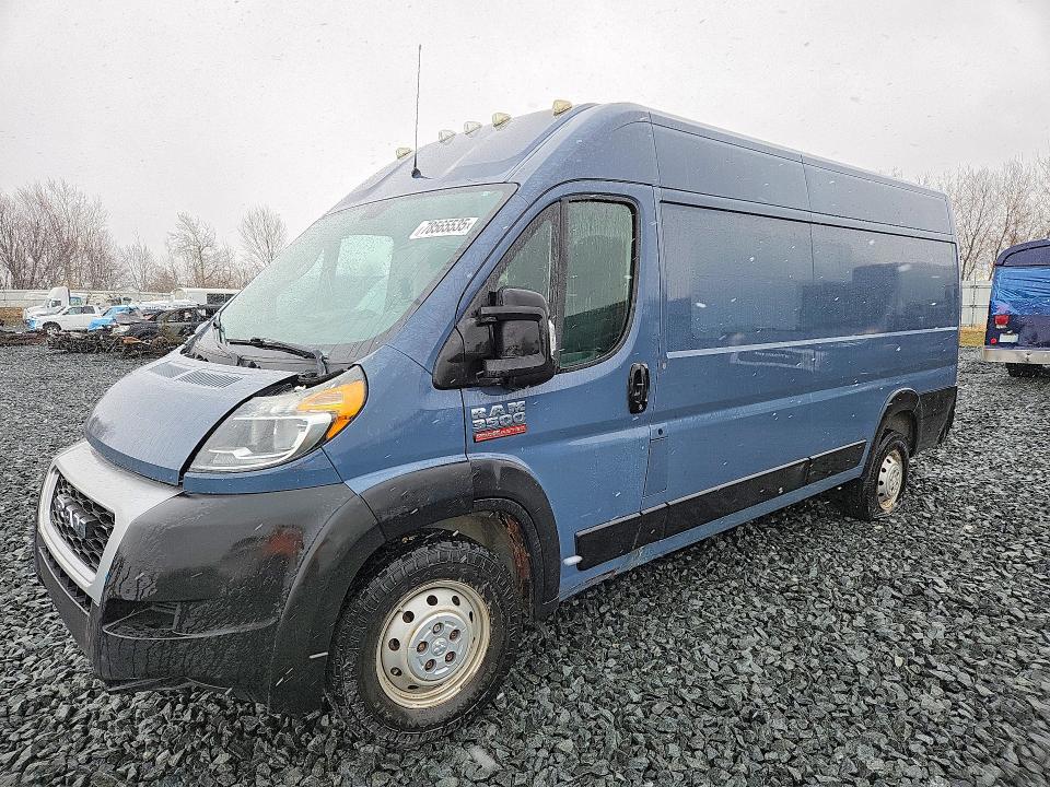 2020 Ram Promaster 3500 VIN 3C6URVJG2LE145236 COPART salvage auction — FRONT END, Mi - Dealer Only Clean Title, sold $3,950 on 2026-07-08 (photo 1)