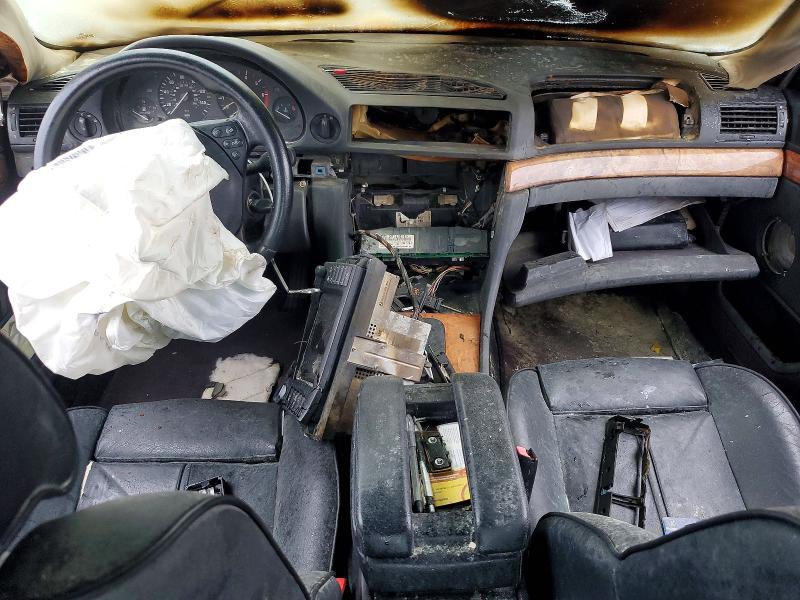 2001 BMW 7er VIN WBAGG83451DN89674 COPART salvage auction — BURN, Sc - Cert Of Title-Salvage Fire, sold $550 on 2026-07-06 (photo 8)