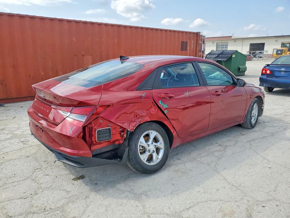 2023 Hyundai VIN KMHLL4AG3PU592001 COPART salvage auction — REAR END, In - Cert Of Title-Salvage Title, sold $4,450 on 2026-07-24 (photo 3)