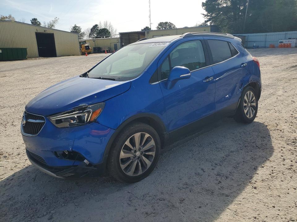 2017 Buick Encore VIN KL4CJASB4HB057536 COPART salvage auction — SIDE, Nc - Salvage Certificate Of Title, sold $725 on 2026-07-17 (photo 1)