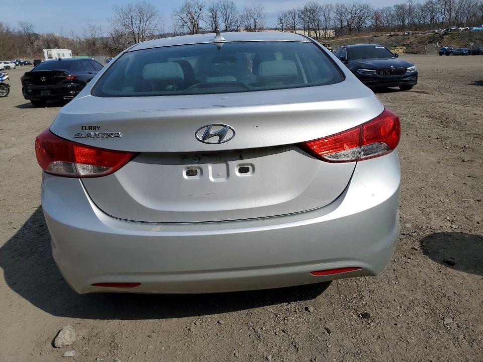 2012 Hyundai Elantra VIN KMHDH4AE6CU375606 COPART salvage auction — MINOR DENT/SCRATCHES, Ny - Certificate Of Title, sold $700 on 2026-07-23 (photo 6)