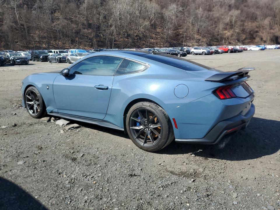 2024 Ford Mustang VIN 1FA6P8R09R5505113 COPART salvage auction — SIDE, Nj - Cert Of Title-Salvage, sold $32,750 on 2026-07-30 (photo 2)
