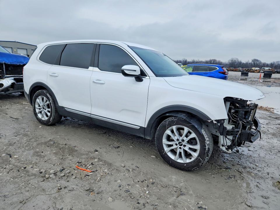 2022 Kia Telluride VIN 5XYP2DHC4NG208303 COPART salvage auction — FRONT END, Il - Salvage Certificate, sold $5,400 on 2026-07-15 (photo 4)