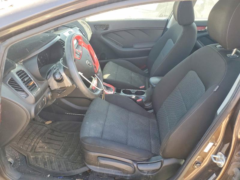 2018 Kia Forte VIN 3KPFK4A74JE197254 COPART salvage auction — FRONT END, Tx - Salvage Vehicle Title, sold $1,900 on 2026-07-09 (photo 7)
