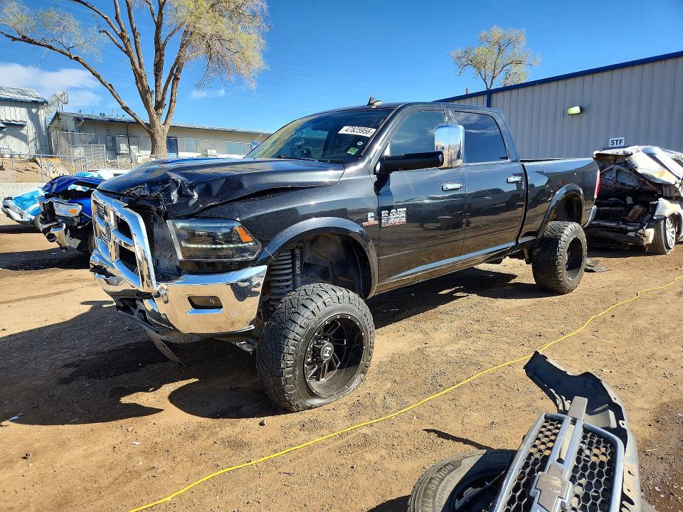 2018 Ram 2500 VIN 3C6UR5FLXJG254065 COPART salvage auction — FRONT END, NM - CERT OF TITLE-SALVAGE, sold $250 on 2026-07-09 (photo 1)