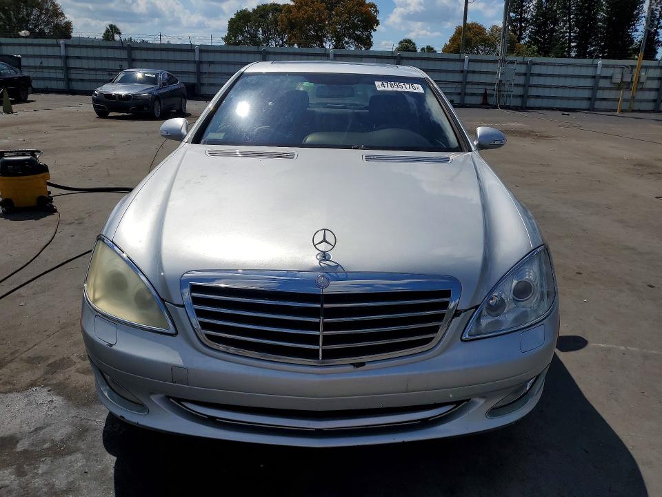 2007 Mercedes-benz S VIN WDDNG71X47A089734 COPART salvage auction — WATER/FLOOD, Fl - Cert Of Title-Slvg Rebld Flood (P), sold $1,950 on 2026-07-28 (photo 5)