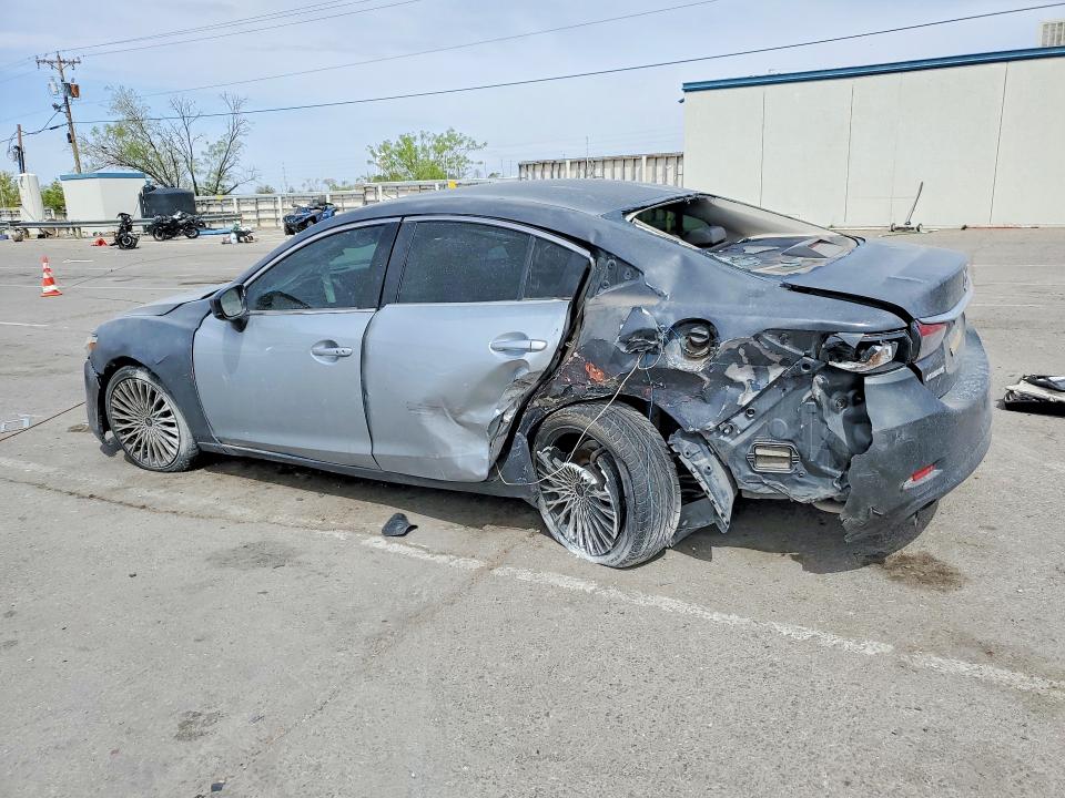 2015 Mazda 6 VIN JM1GJ1U55F1206103 COPART salvage auction — REAR END, Tx - Salvage Vehicle Title, sold $300 on 2026-07-10 (photo 2)