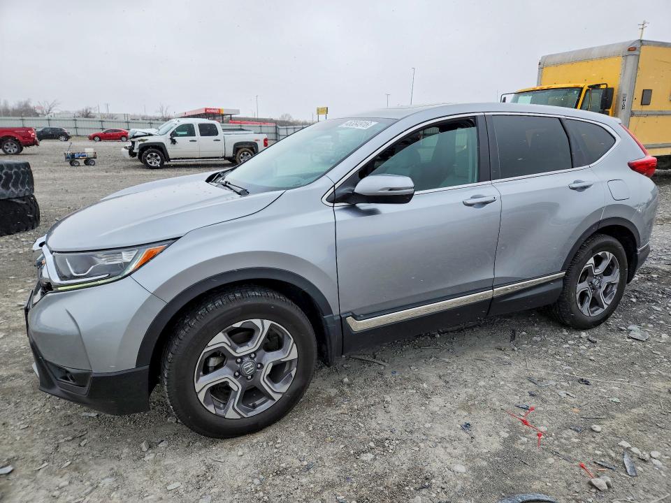 2019 Honda Cr-v VIN 7FARW2H54KE034324 COPART salvage auction — FRONT END, IL - SALVAGE CERTIFICATE, sold $10,000 on 2026-07-06 (photo 1)