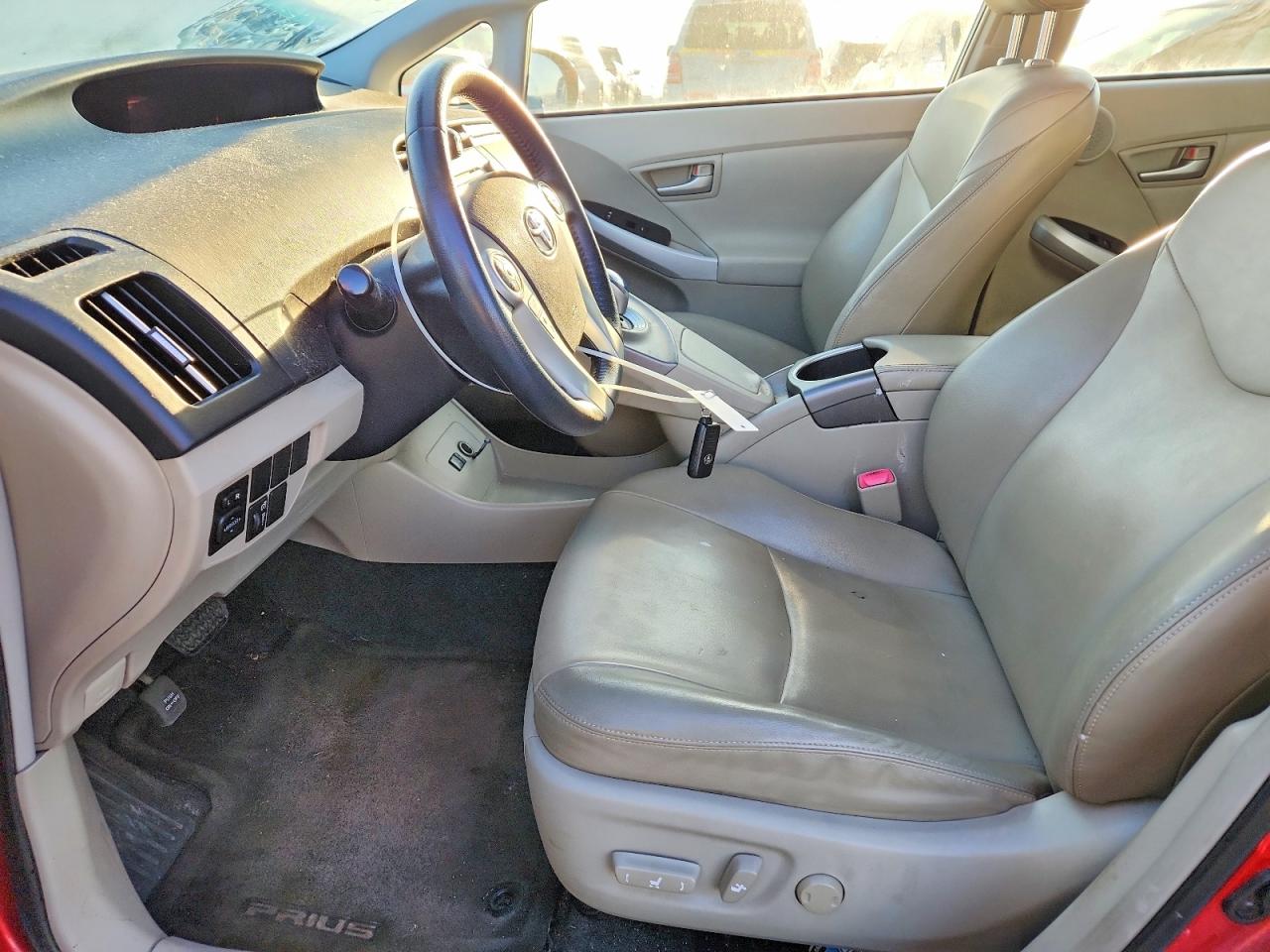 2012 Toyota Prius VIN JTDKN3DU3C0334634 COPART salvage auction — Front End, IN - CERTIFICATE OF TITLE, sold $2,600 on 2026-05-01 (photo 7)