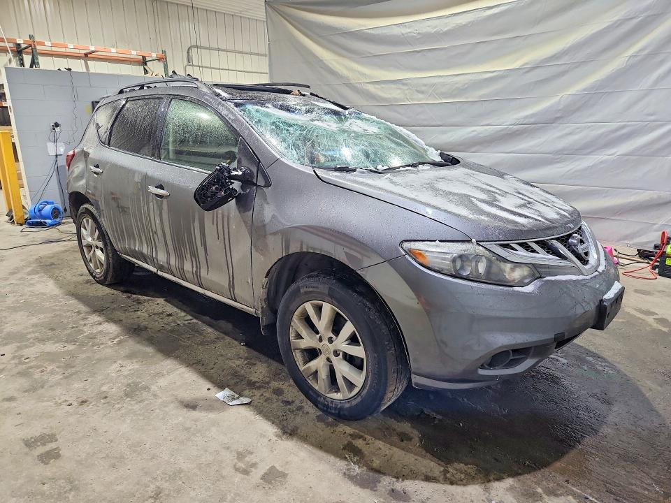 2014 Nissan Murano VIN JN8AZ1MW3EW527862 COPART salvage auction — SIDE, NH - CERT OF TITLE-SALVAGE, sold $425 on 2026-07-02 (photo 4)