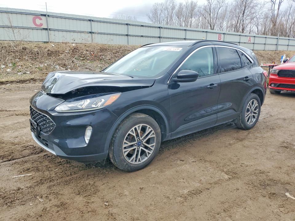 2021 Ford Escape VIN 1FMCU9H93MUA39961 COPART salvage auction — FRONT END, Mi - Scrap Certificate Of Title, sold $3,350 on 2026-07-03 (photo 1)