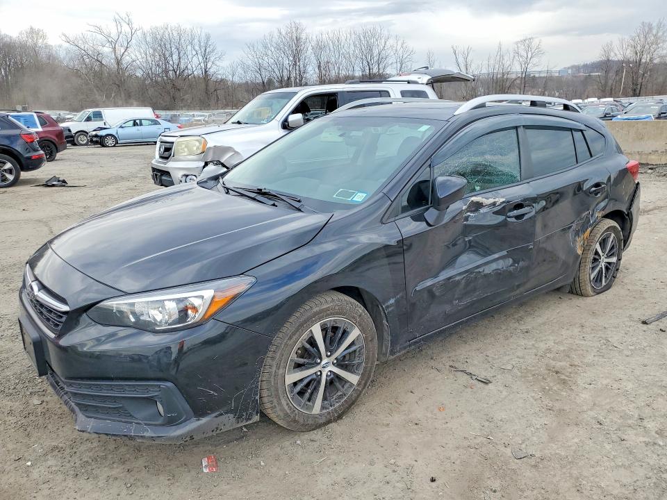 2021 Subaru Impreza VIN 4S3GTAD64M3702076 — COPART salvage auction photo