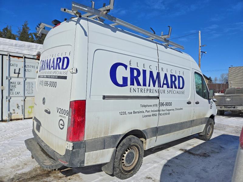 2020 Mercedes-benz Sprinter VIN W1Y4EBHY0LP239466 COPART salvage auction — FRONT END, Qc - Gravement Accidente, sold $150 on 2026-07-28 (photo 3)