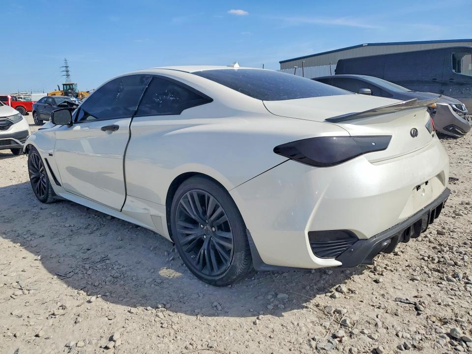2017 Infiniti Q60 VIN JN1EV7EK3HM361000 COPART salvage auction — FRONT END, Tx - Salvage Vehicle Title, sold $2,400 on 2026-07-10 (photo 2)