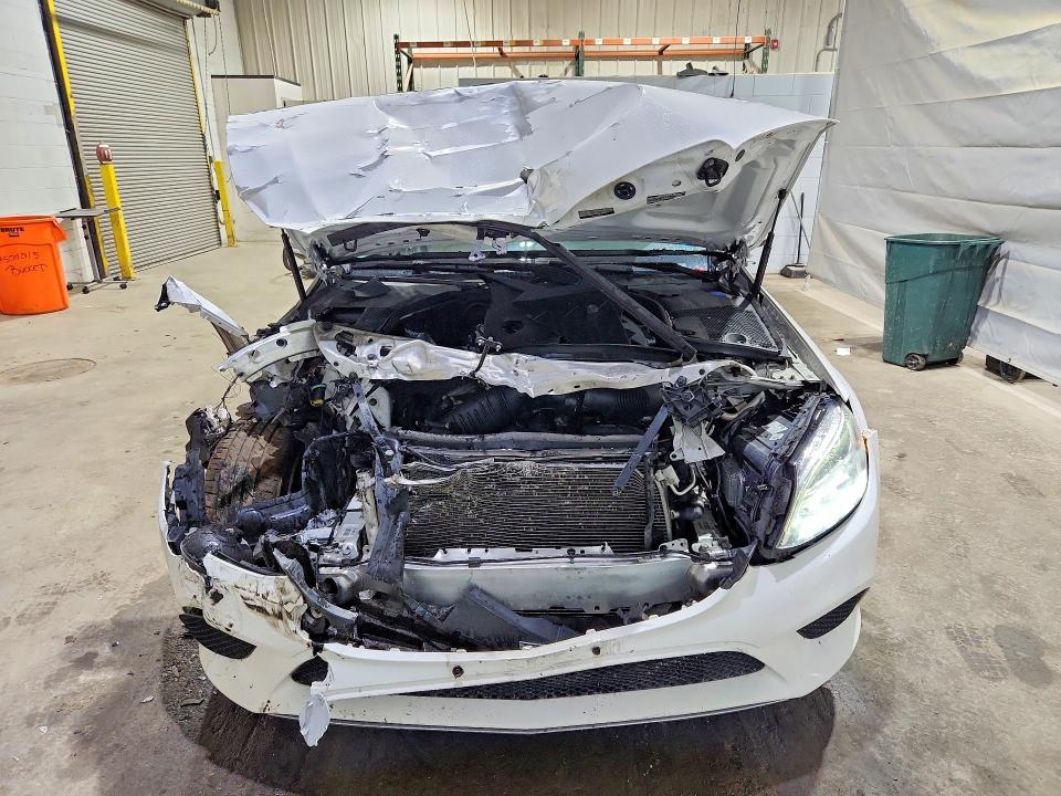 2021 Mercedes-benz C-klasse VIN W1KWF8EB6MR635300 COPART salvage auction — FRONT END, NH - CERT OF TITLE-SALVAGE, sold $2,750 on 2026-07-02 (photo 5)