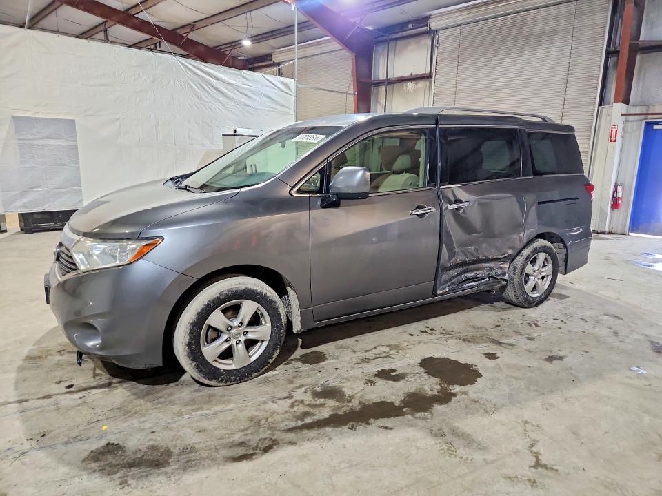 2017 Nissan Quest VIN JN8AE2KP5H9170085 COPART salvage auction — SIDE, Ma - Cert Of Title-Salvage, sold $375 on 2026-07-08 (photo 1)