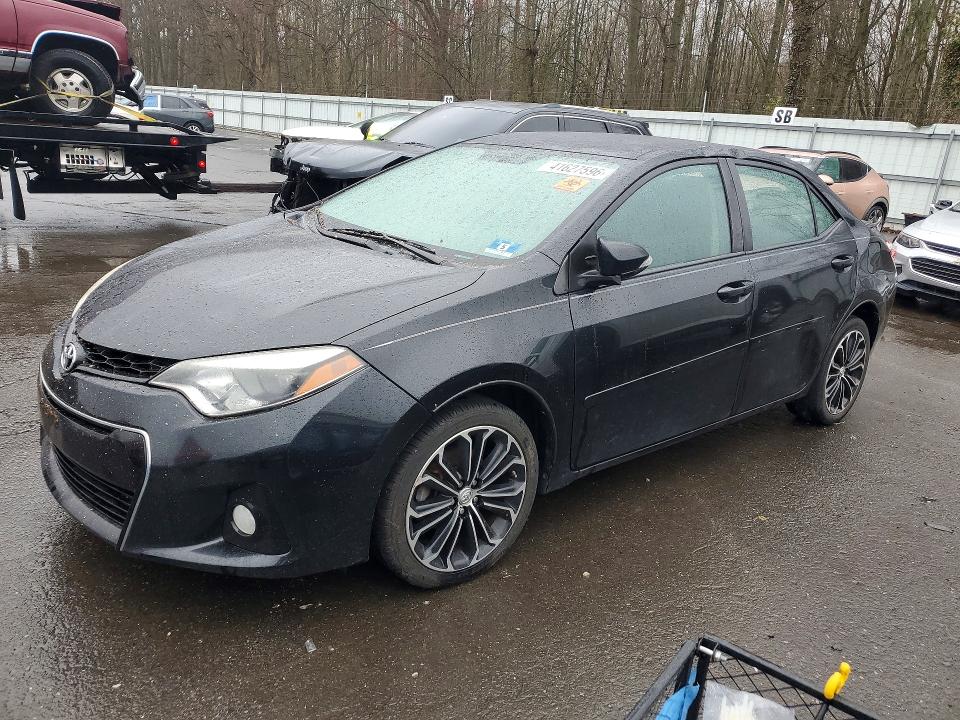 2014 Toyota Corolla VIN 2T1BURHE8EC121020 COPART salvage auction — ROOF, Id - Salvage Certificate Of Title, sold $2,800 on 2026-07-02 (photo 1)