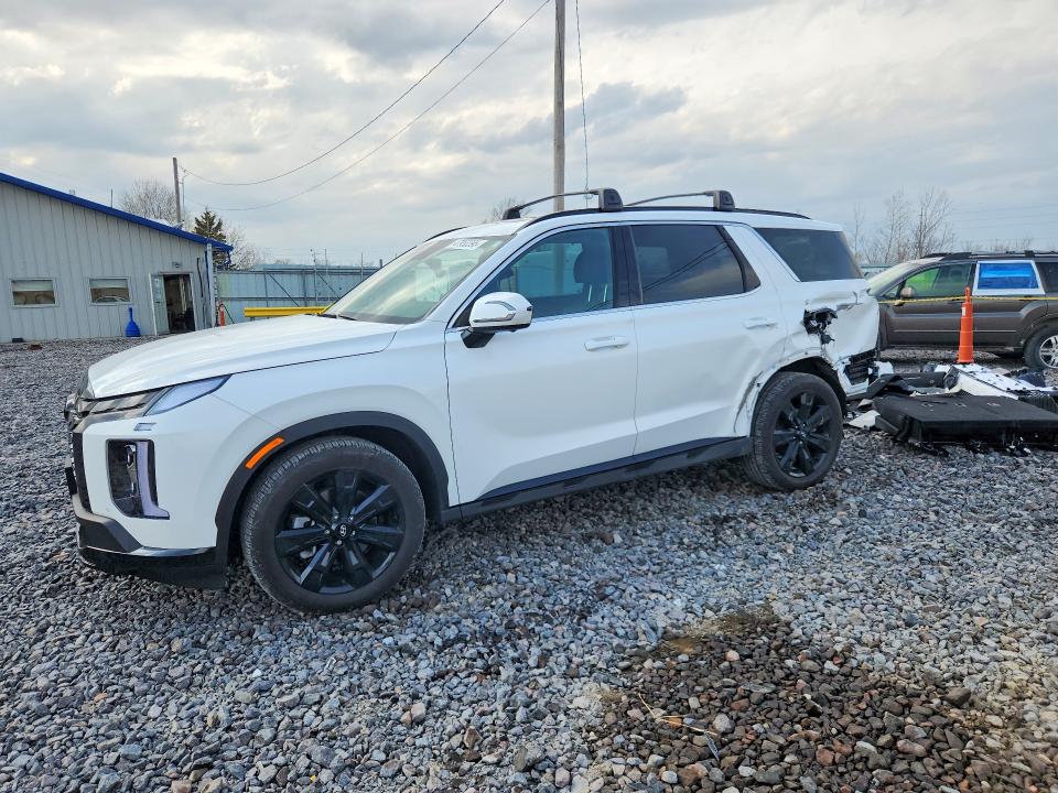 2025 Hyundai Palisade VIN KM8R3DGE6SU845448 COPART salvage auction — SIDE, Il - Salvage Certificate, sold $16,400 on 2026-07-20 (photo 1)